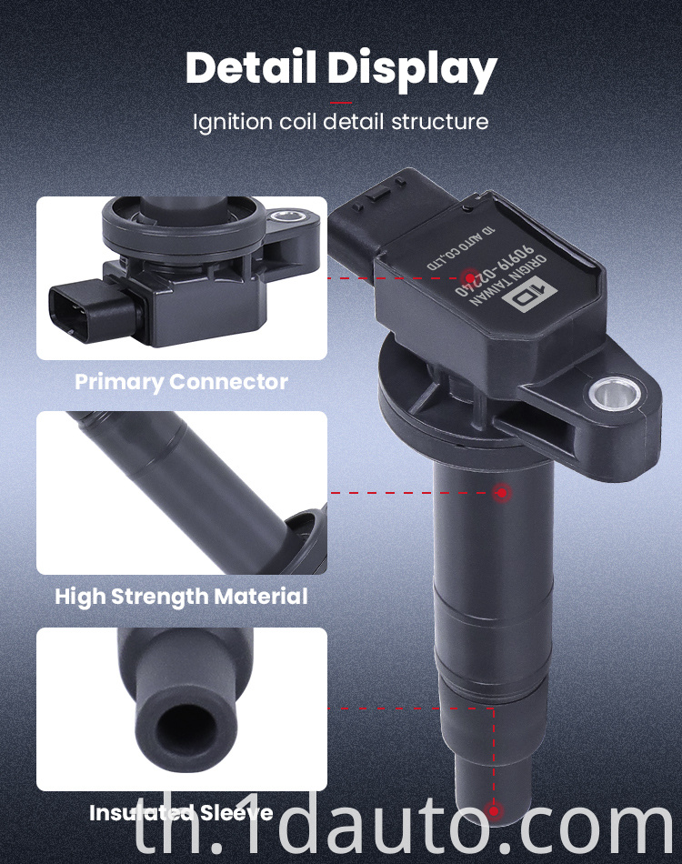 Engine Parts Toyota Yaris Ignition Coil 